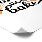 ベーカーズウィングベイキング引用文I ポスター (角)