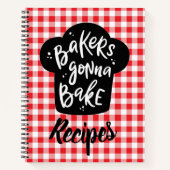 ベーカーズウィングベイクレシピ ノートブック (正面)