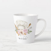 ベーカーズツールを焼く時間ラテマグカップ カフェラテマグ (右)