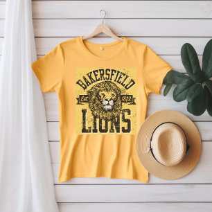 ベーカーズフィールドテスト。1812ライオンズTシャツ Tシャツ