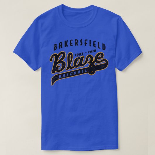 ベーカーズフィールドブレーズ Tシャツ (デザイン正面)