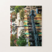 ベーカーズフィールド運河カリフォルニア州。クリスマスの挨拶 ジグソーパズル (縦)