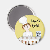 ベーカーズロック マグネット (正面/裏面)