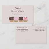 ベーカーズ·デライト·名刺 名刺 (正面/裏面)