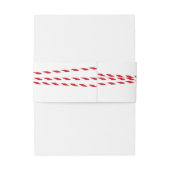 ベーカータイン&シャルボードモノグラムベリーバンド 招待状ベリーバンド (裏面例)