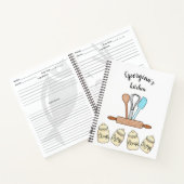 ベーカーツパーソナライズされたール ノートブック (内部)