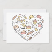 ベーカーハートおもしろいベーカリーベーキングパティシシェフ シーズンカード (正面)