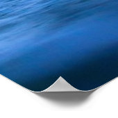 ベーカービーチで日没後 ポスター (角)