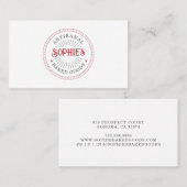 ベーカーベーカリーパティシシェフ名刺 名刺 (正面/裏面)