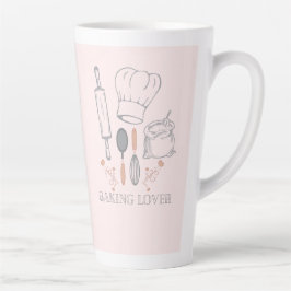 ベーカー好き カフェラテマグ