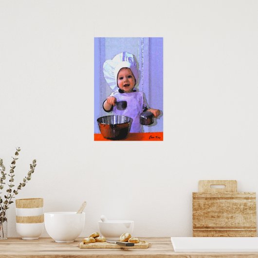ベーカー少年 ポスター (キッチン)