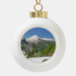 ベーカー山高山帯写真 セラミックボールオーナメント