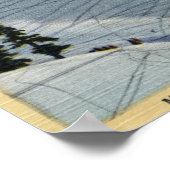 ベーカー山,ワシントン – ベーカー山の景色 ポスター (角)