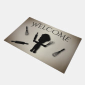 ベーカー歓迎 ドアマット (アングル)