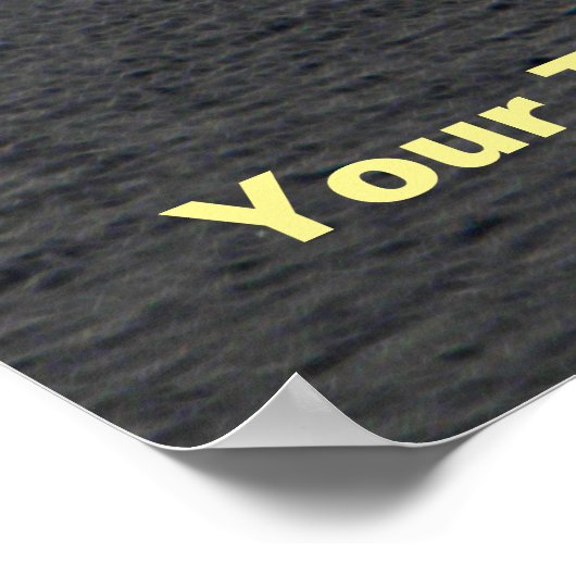 ベーカー火山 ポスター (角)