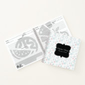 ベーカー茶タイムドードレスデザートレシピ調理師本 ノートブック (内部)