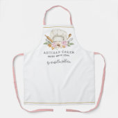 ベーカー菓子シェフウォーターカラーベーキングツールエプロン エプロン (正面)