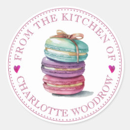 ベーカー菓子シェフツールフードラベルシール ラウンドシール