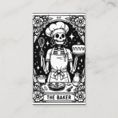 ベーカー菓子シェフデザートケーター 名刺 (正面)