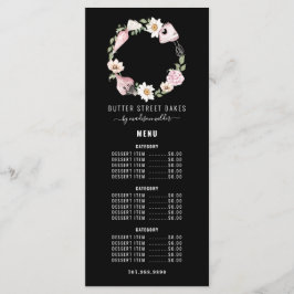 ベーカー菓子シェフ水の色のベーキング器具フローラ メニュー