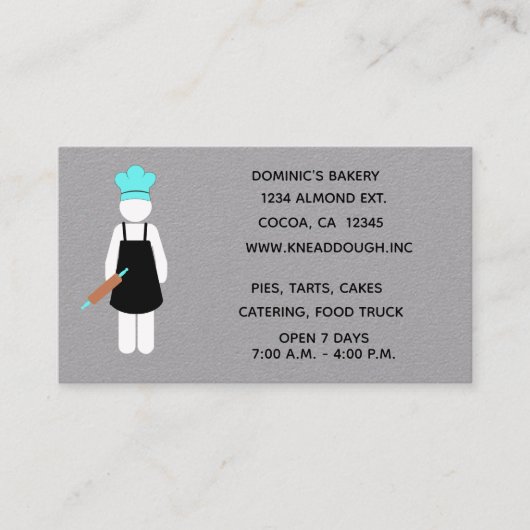 ベーカー転がに針 名刺 (正面)