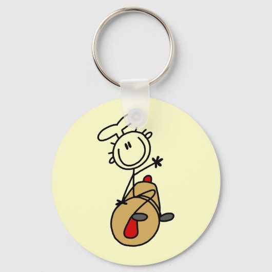 ベーカー転がのピン キーホルダー (正面)