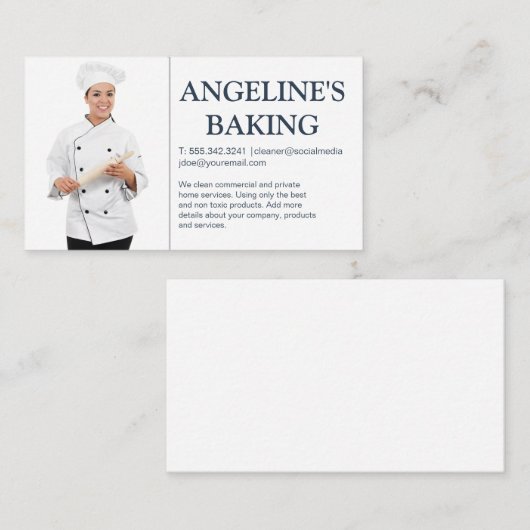 ベーカー転がのピン 名刺 (正面/裏面)