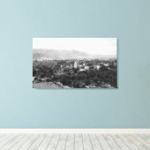 ベーカー、オレゴン州タウンビュー写真ベーカー、または キャンバスプリント (インサイチュ (ウッドフロア))