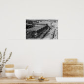 ベーカー・ビルからのメイン・セントの北東ビュー ポスター (キッチン)