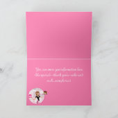 ベーカー/ベーカリー/パティシエ4グリーティングカード サンキューカード (内部)