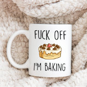 ベーキングおもしろいことわざシェフF*Ckオフ私はベーキング・ベイカー コーヒーマグカップ