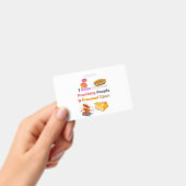 ベーキングおもしろいシャツ：人を殴るので焼く バッジ (手持ち)