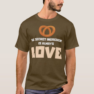 ベーキングおもしろい恋人ベーカー秘密の成分はアルワ Tシャツ