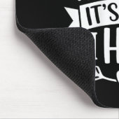 ベーキングその方法ハグおもしろいベーカーforシェフベーキング マウスパッド (コーナー)