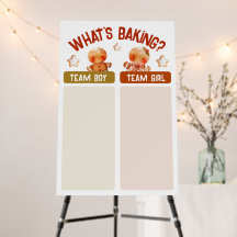ベーキングとはGingerbread Gender Reveal Voting