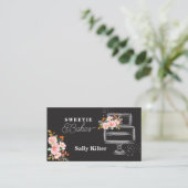 ベーキングと料理のブラックケーキパン 名刺 (スタンド正面)