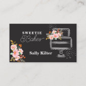 ベーキングと料理のブラックケーキパン 名刺 (正面)