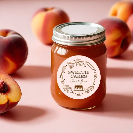 ベーキングと料理の器具Woodgrainテクスチャの瓶Cla ラウンドシール