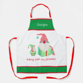 ベーキングと私のグノーミーエプロン エプロン (正面)