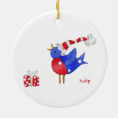 ベーキングのクッキーのオーナメント セラミックオーナメント (裏面)