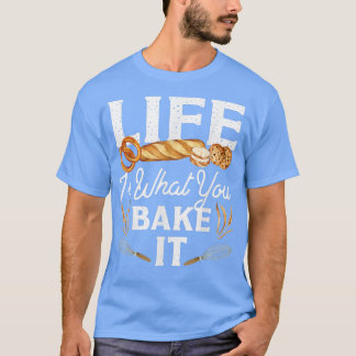 ベーキングのパンを焼く人生は何を焼くか Tシャツ