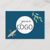 ベーキングの保存方法ビジネスロゴ編集可能 名刺 (正面)