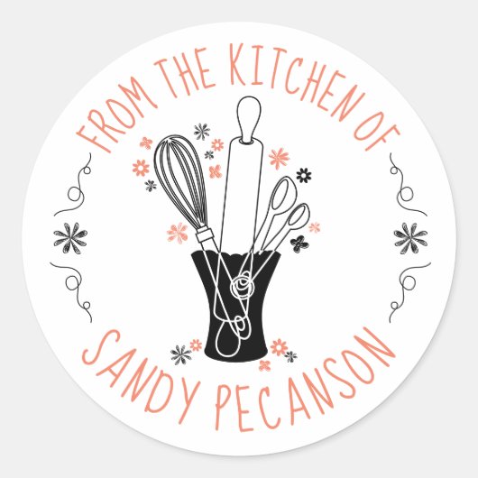 ベーキングの台所から生まれた花器のベーカリー ラウンドシール (正面)