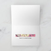 ベーキングの砂糖クッキーカード シーズンカード (内部)