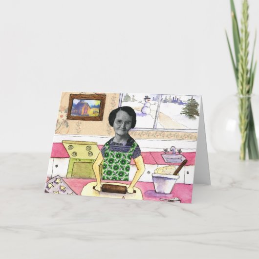 ベーキングの砂糖クッキーカード シーズンカード (正面)