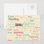 ベーキングはがき ポストカード (正面/裏面)