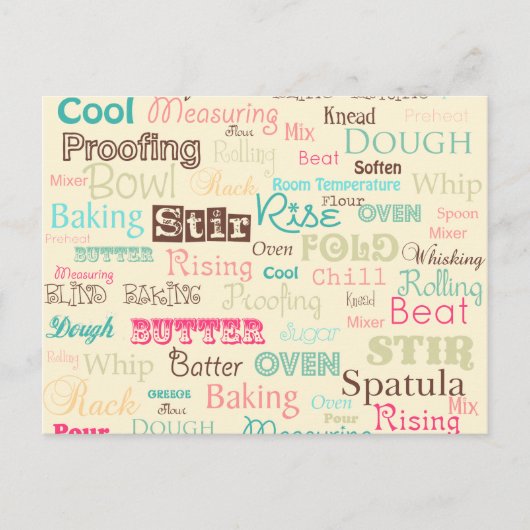 ベーキングはがき ポストカード (正面)