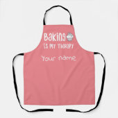ベーキングはマイセラピーパーソナライズされた エプロン (正面)