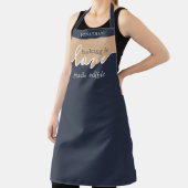 ベーキングは愛で作られた食用のスクリプトエプロン エプロン (インサイチュ)