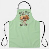 ベーキングは愛で作られた食用 エプロン (正面)